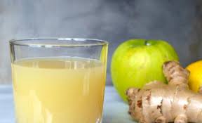 عصير الزنجبيل والتفاح 